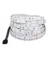 5m 4,8W/m RGB LED-strip - 12V DC, IP20, 30 LED pr. meter