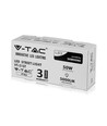 V-Tac lampe de rue LED 50W - puce LED Samsung, Ø60mm, IP65, 84lm/w