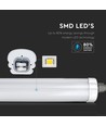150cm 160lm/W 32W vandtæt komplet LED armatur, Gennemfortrådet - 5120lm, IP65