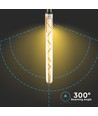 Ampoule LED V-Tac 7W - Filament, T30, blanc extra chaud, 2200K, E27