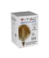 E27 8W dimbare LED reuzen globe lamp - Ø20 cm, Kooldraad, extra warm wit, 2000K