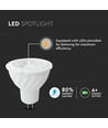 Spot LED GU5.3 6,5W - 12V, MR16, puce LED Samsung