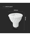 Spot LED GU5.3 6,5W - 12V, MR16, puce LED Samsung