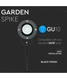 Tuinprikspot - GU10, IP44, Zwart, werklamp, zonder lichtbron