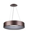 Lustre LED 30W dimmable - Couleur café, lumière douce, blanc chaud