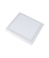 12W LED plafondlamp - 14 x 14cm, Hoogte: 2,4cm, witte rand