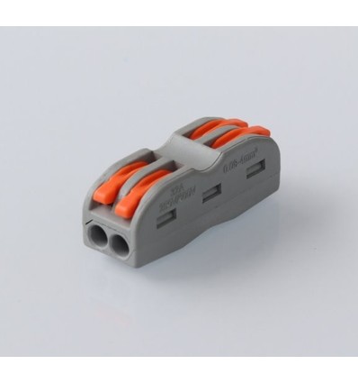 Manchon sans vis pour 2 connexions