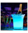 V-Tac LED RGB Seau à glace - Rechargeable, avec télécommande, 35x33x29 cm