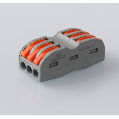 Manchon sans vis pour 3 connexions