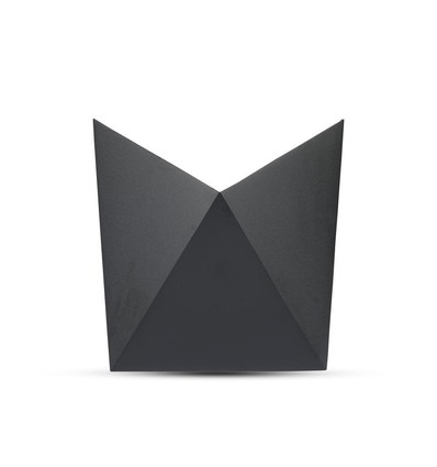 Applique murale LED 5W - IP65 extérieur, noir, source lumineuse incluse