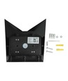 Applique murale LED 5W - IP65 extérieur, noir, source lumineuse incluse