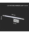 Lampe élégante 8W pour miroir - 50 cm, 4000K