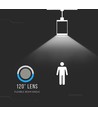 V-Tac 50W LED Lineaire Volgrails 120° Lens Natuurlijk Wit