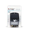 V-Tac 1.5W LED Solar Wall Light Natural light Black Body