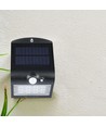 V-Tac 1.5W LED Zonne-Wandlamp Natuurlijk licht Zwart Behuizing