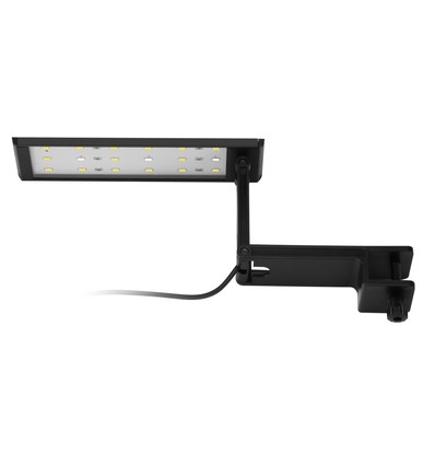 Lampe d'aquarium 19,5 cm - LED 7W, blanc/bleu