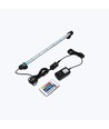 Luminaire d'aquarium RGB 71 cm - LED 8W, avec ventouses, IP67, fonction mémoire