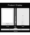 Lampe de luminothérapie LED avec minuterie - 14W, blanche, 12 000 LUX