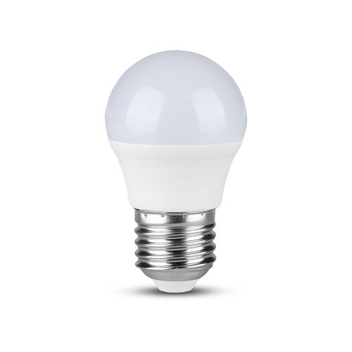 E27 4W LED-pære - G45, kompakt