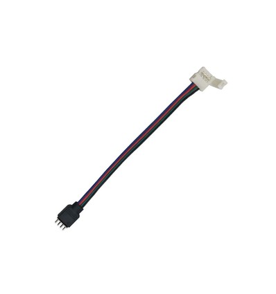 Connecteur mâle flexible pour bandes LED RGB - 12V / 24V
