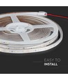 5m 3,6W/m spatwaterdichte LED-strip - IP65, 60 LED's per meter, kies kleur