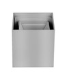 Applique murale LED 12W - IP65 extérieur, gris, carrée, faisceau réglable, source lumineuse incluse