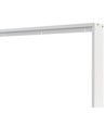 Cadre pour panneau LED 120x60 - Montage facile avec vis, bord blanc