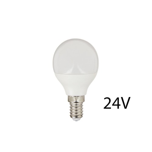 E14 4,5W LED-pære - 24V DC, P45