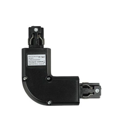 V-Tac L-connector voor rails - Zwart