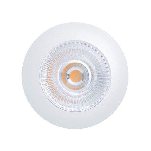 Spot pour meuble Ø6,8cm Unni68 RA95 - 12V DC, Perçage : Ø5,6 cm, Dimensions : Ø6,8 cm, Blanc mat