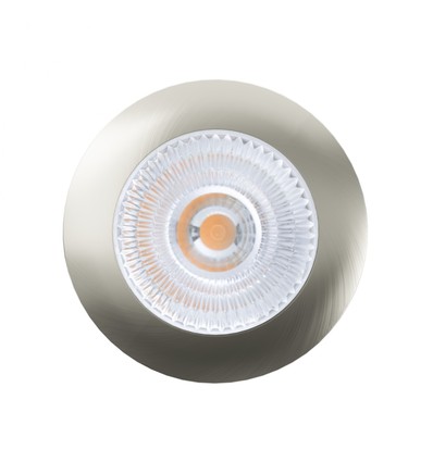 Unni68 meubelspot Ø6,8cm RA95 - 12V DC, gat: Ø5,6 cm, afmetingen: Ø6,8 cm, geborsteld staal