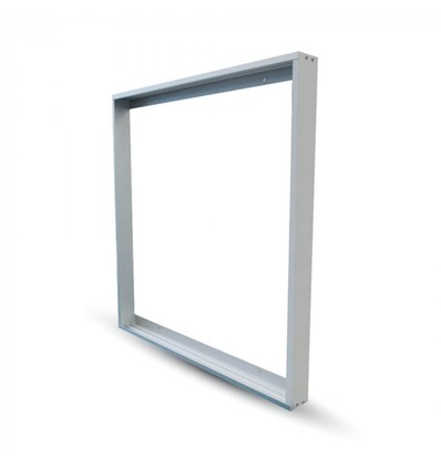Cadre pour panneau LED 29,5 x 29,5 - Bord blanc