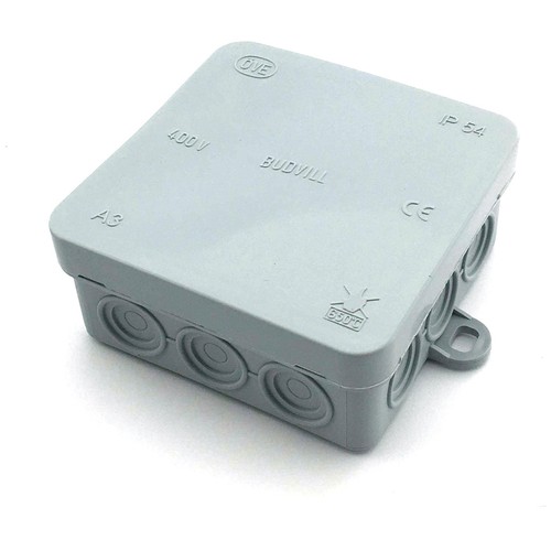 Verbindingsdoos - 8,5 x 8,5 x 3,7 cm, IP54 spatwaterdicht