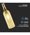 V-Tac fles hanglamp - amberkleurig, E14