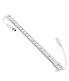 0,5 meter 10W Vandtæt akvarie aluprofil - 24V DC, 10000K, IP65, Med stik