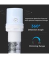 Capteur de lumière du jour V-Tac - Compatible LED, blanc, 1-10V, IP20