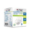 V-Tac bewegingssensor - LED-vriendelijk, wit, PIR infrarood, IP44 buiten