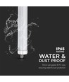 120cm 36W waterdicht compleet LED armatuur, doorvoerbedraad - 130lm/W, IP65, 6 jaar garantie