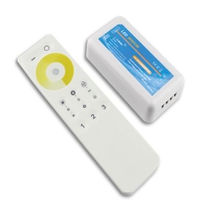 CCT controller med fjernbetjening - RF trådløs, 12V (144W), 24V (288W)