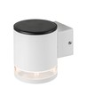 0,55W Solcelle vegglampe LED - IP54, Hvit