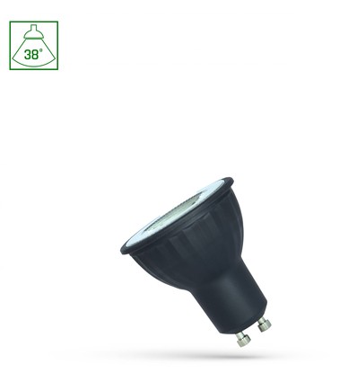 Spot LED GU10 4W - Noir