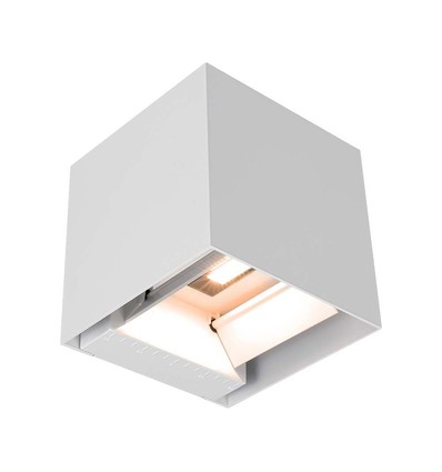 Applique murale solaire LED 3W - IP65, Blanc, détecteur