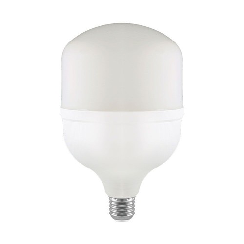 E27 50W LED pære - T140, med E40 fatningsadapter