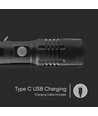 V-Tac lampe LED 10W - 1000 lumens, rechargeable, IP54