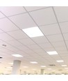 60x60 LED-panel, 25W - Höjd: 33mm, 180lm/w, vit kant