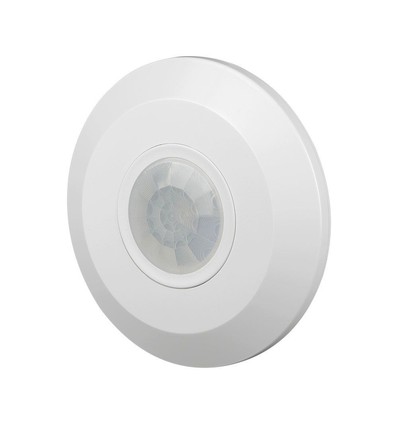 Capteur de mouvement LED V-Tac à montage en surface - LED compatible, blanc, PIR infrarouge, IP20 intérieur