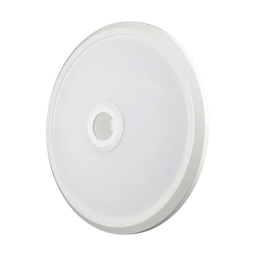 12W LED sensorlampe - IP20 innendørs, CCT, Samsung LED chip, PIR sensor, inkl. lyskilde