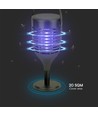 Lampe anti-insectes solaire V-Tac - Noir, 3-en-1, IP24