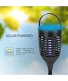 Lampe anti-insectes solaire V-Tac - Noir, 3-en-1, IP24