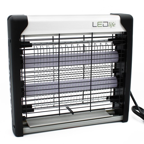 Lampe anti-insectes LEDlife, LED - 4W, intérieur/couvert, UV, couvre env. 10m2